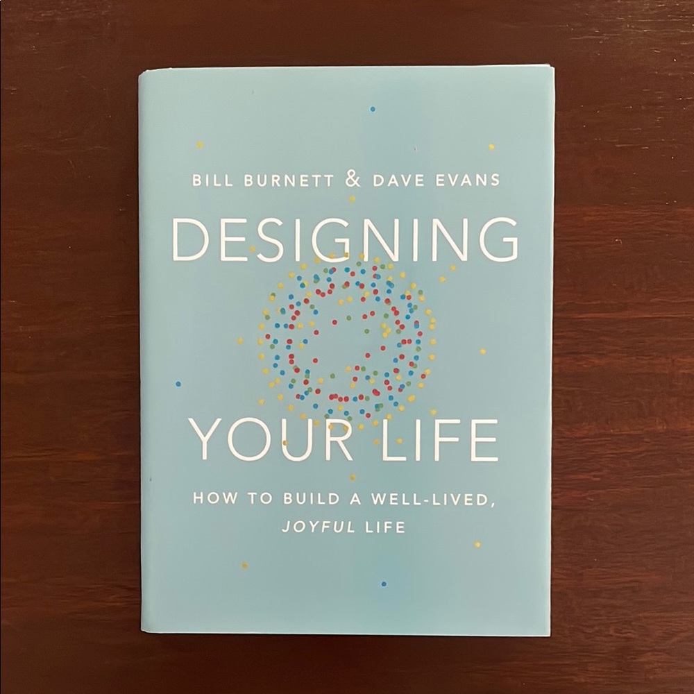 Designing Your Life Book - Blue Cover